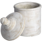 Antique White Canister