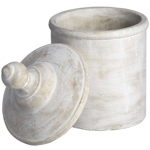 Antique White Canister