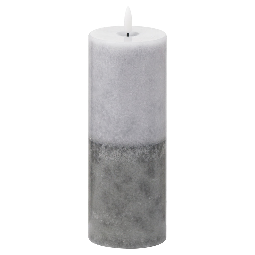 Natural Glow Stone LED Wax Candle
