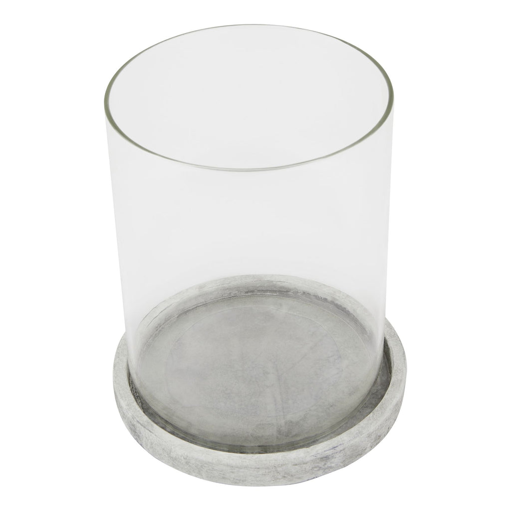 Athena Stone Hurricane Lantern